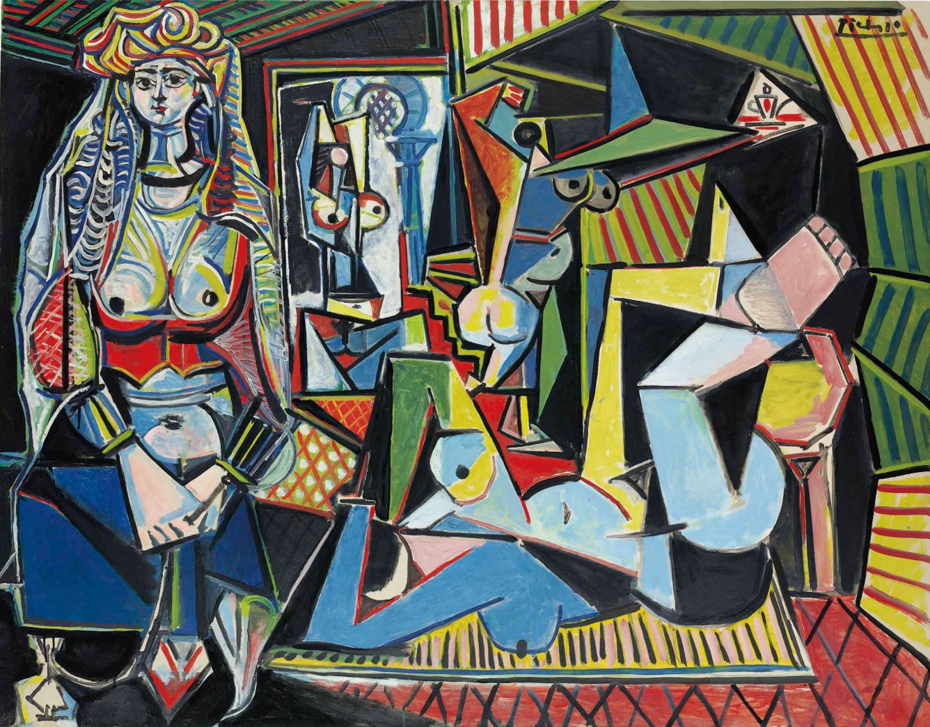 Picasso, Les Femmes d Alger Version O, 1955