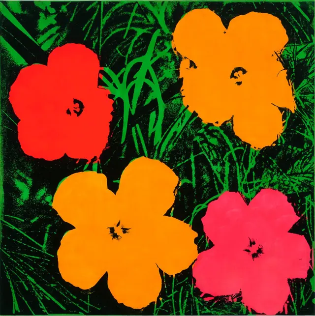 Warhol, Flowers, 1964